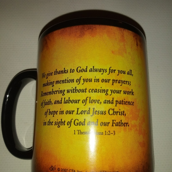 CTA Mug 1 thessalonians 1: 2-3 - Picture 2 of 6